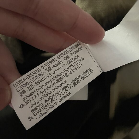 Zara Women M Tie Dye Mesh Tulle Ruched One Shoulder Bodycon Midi Dress NWT - Picture 16 of 16